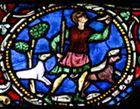 Les représentations, vitrail n° 43, Saint-Eustache