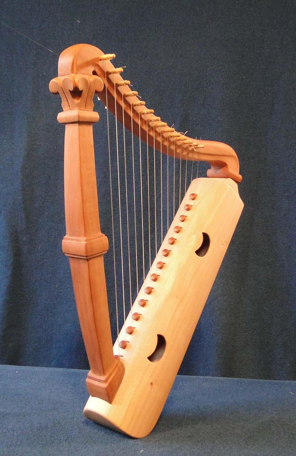 Guimbarde fabriquée à la main, 24 cordes à 21 cordes, petite harpe